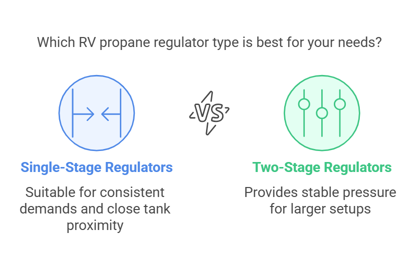 2. Which RV Propane Regulator Type is Best For Your Needs